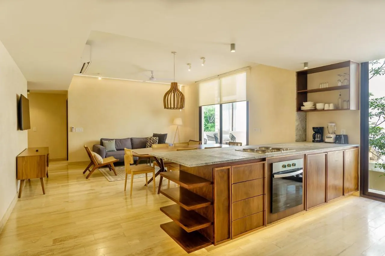 205 Perfect Location 3 Bedrooms Apartment Tulum