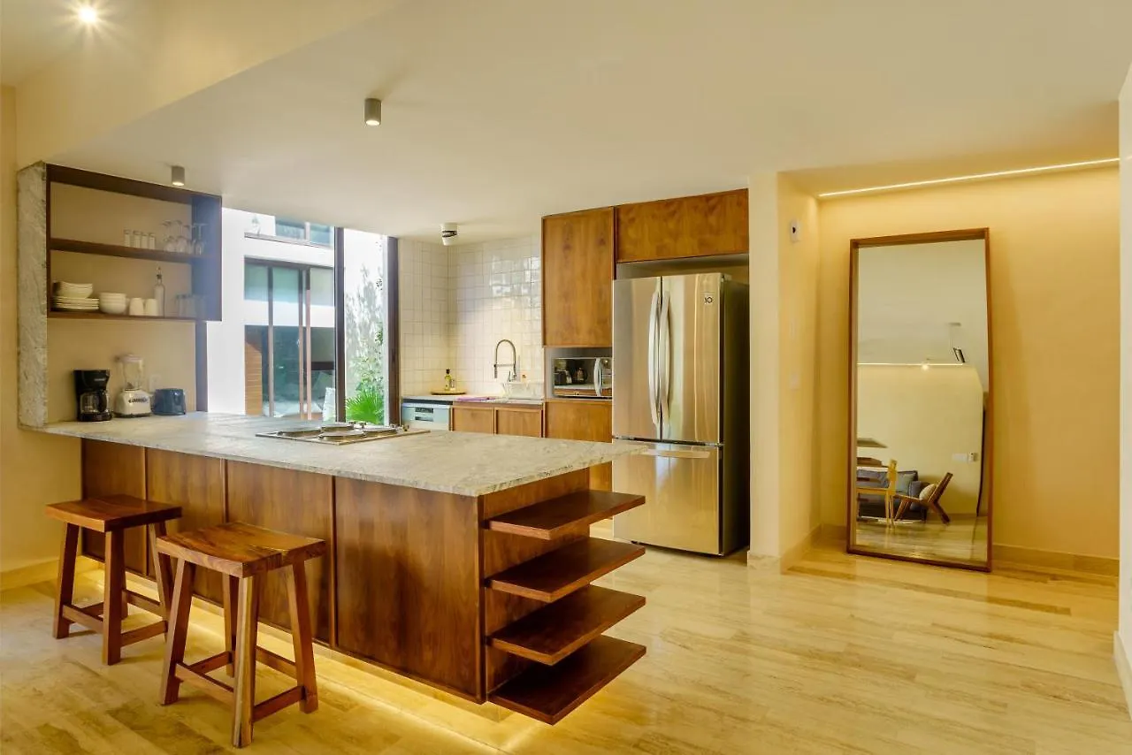 205 Perfect Location 3 Bedrooms Apartment Tulum 0*,  Mexico