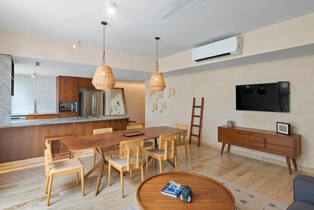 205 Perfect Location 3 Bedrooms Apartment Tulum 0*,  Mexico